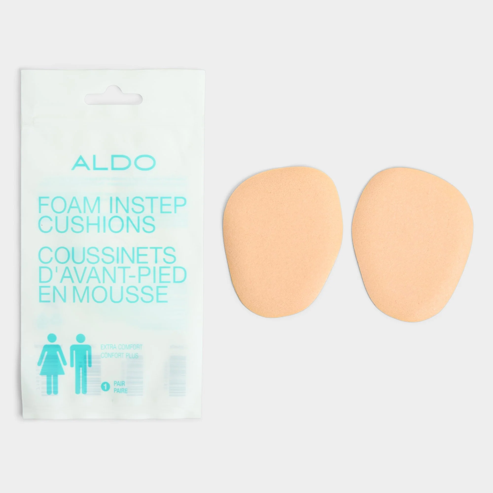 Tan Foam Instep Cushions